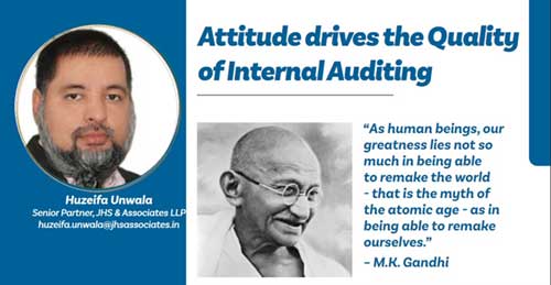 Attitude for quality internal auditing